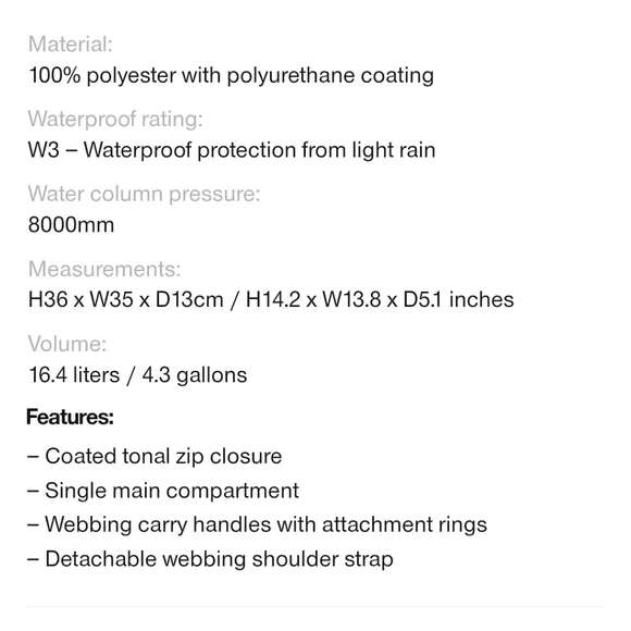 Rains tote bag micro teal green color 💚 - Picture 6 of 6